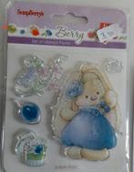 Scrap Berry's - Berry set of stamps plums, Ophalen of Verzenden, Zo goed als nieuw
