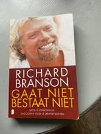 Richard Branson - GAAT NIET BESTAAT NIET, Ophalen of Verzenden, Gelezen, Richard Branson