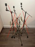 Heavy duty cymbal stands Yamaha/Sonor, Ophalen of Verzenden, Zo goed als nieuw, Drums of Percussie