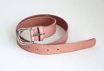 Echt leren riem / beige roze / oudroze / maat 80, Minder dan 3 cm, Verzenden, Echt leder, Tailleriem
