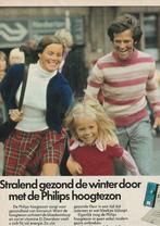 Retrpo reclame 1974 Philips hoogtezon gezin NS station, Verzamelen, Verzenden, Overige typen
