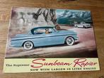 Sunbeam Rapier autofolder brochure, Ophalen of Verzenden, Gelezen, Overige merken