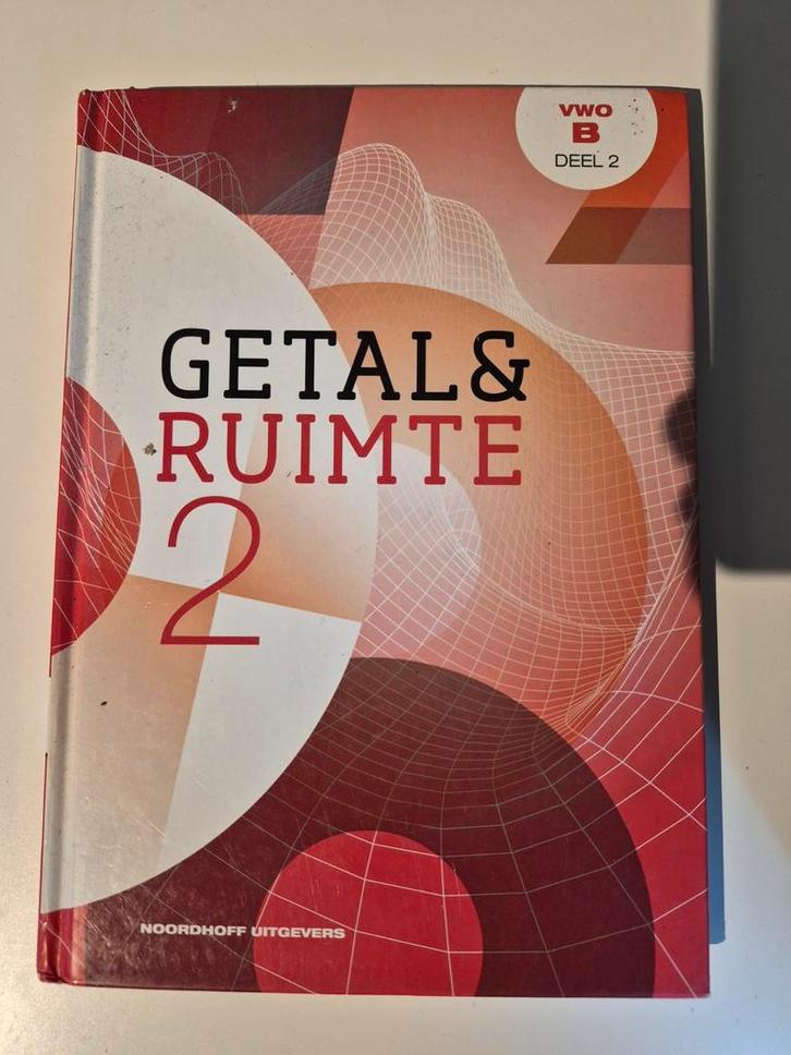 Getal & Ruimte 2 VWO B - Wiskunde Boek, Boeken, Schoolboeken, Gelezen, Wiskunde B, VWO, Ophalen of Verzenden