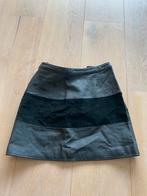 Rok leer suede s nieuwstaat, Kleding | Dames, Rokken, Zwart, Ophalen of Verzenden, Zo goed als nieuw, Maat 36 (S)