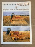 Meijer Big-bale pers en verzamelsysteem, Ophalen, Zo goed als nieuw