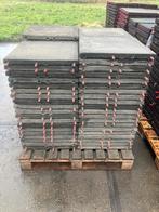 80 vochtdoorlatende rubberen tegels 50x50x4,5cm, Q, Q, Q