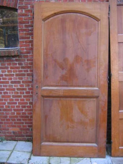 230hx109,5brx4,4dik BREDE antieke eiken deur (2 beschikbaar), Antiek en Kunst, Antiek | Overige Antiek, Ophalen