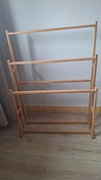 Ikea Ragrund Bamboe Handdoekenrek - Nette Staat!, Huis en Inrichting, Ophalen, Zo goed als nieuw, Wit