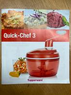 Tupperware Quick Chef 3, Huis en Inrichting, Keuken | Tupperware, Nieuw, Overige typen, Ophalen of Verzenden, Rood