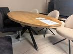 Koopzondag 22-02– Ovale Mangohout eettafel in de Aanbieding!, Overige materialen, Nieuw, 200 cm of meer, 50 tot 100 cm