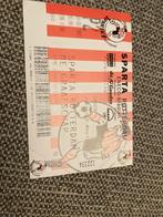 TICKET SPARTA-DE GRAAFSCHAP 01-02, Ophalen of Verzenden, Zo goed als nieuw, Overige binnenlandse clubs, Overige typen