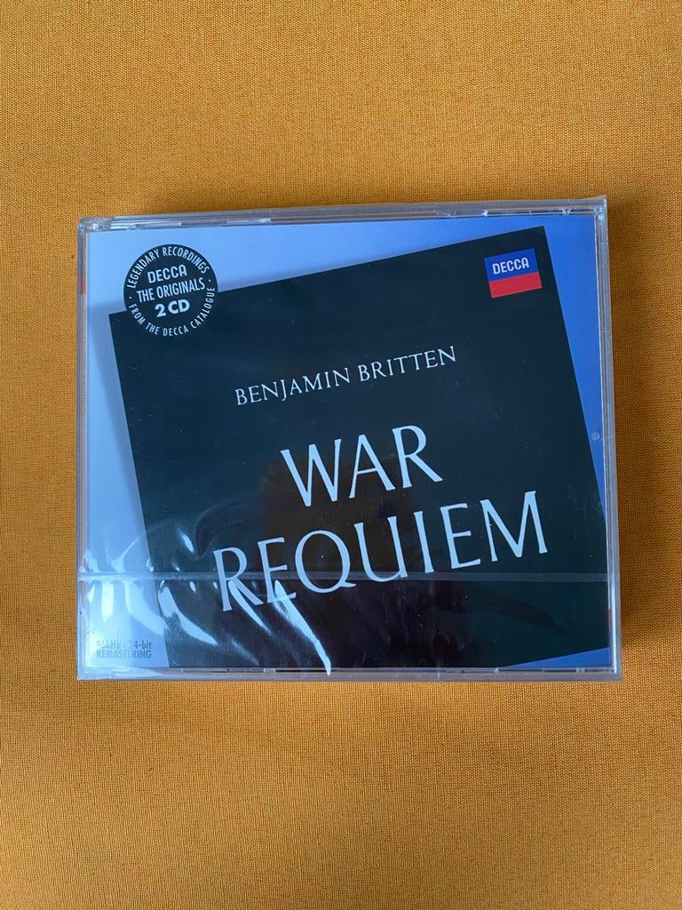 Britten - War Requiem - Nieuw & Geseald, Ophalen of Verzenden, Modernisme tot heden, Nieuw in verpakking, Vocaal