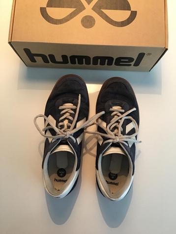 Hummel, jongens schoenen, suede blauw, maat 36 beschikbaar voor biedingen