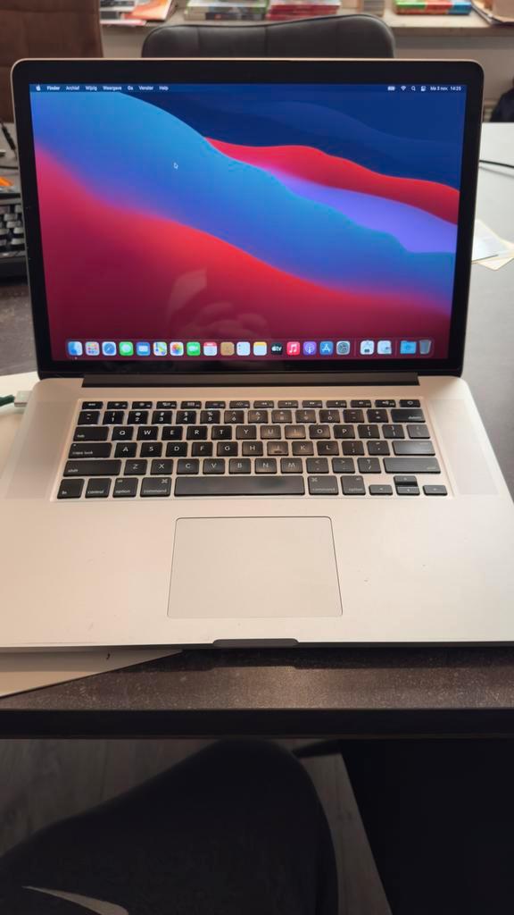 MacBook Pro 15" 2014, 16GB RAM - Werkt Goed!, Computers en Software, Apple Macbooks, Gebruikt, MacBook Pro, 15 inch, 2 tot 3 Ghz