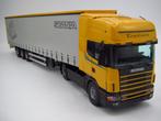 Tekno - Scania 124L Topline opknapper 1:50, Ophalen of Verzenden, Gebruikt, Bus of Vrachtwagen, Tekno