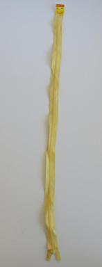 Gele optilon rits 60 cm, Ophalen of Verzenden, Zo goed als nieuw, Rits of Sluiting