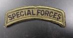 Naamlint Special Forces, Ophalen of Verzenden, Landmacht, Amerika, Embleem of Badge
