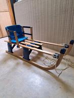 Houten slee met achterrek, Ophalen, Gebruikt