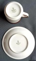 DOUWE EGBERTS WINTERLING ROSLAU 2x kop en schotel 15cl H6,5c, Huis en Inrichting, Keuken | Servies, Postbus 64461, Brunssum, Nederland