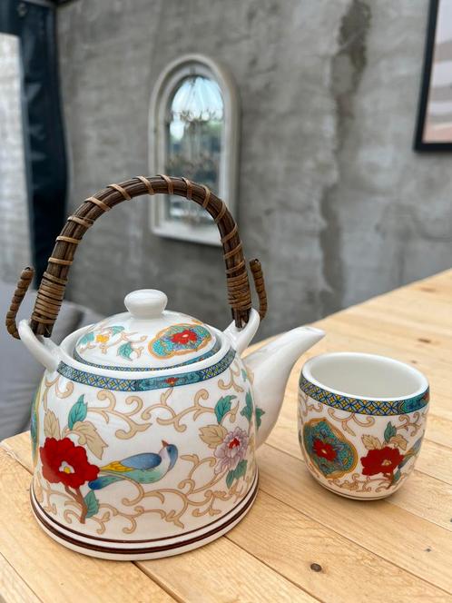 Oosters thee service setje om tot zen te komen!, Antiek en Kunst, Antiek | Servies compleet, Ophalen of Verzenden