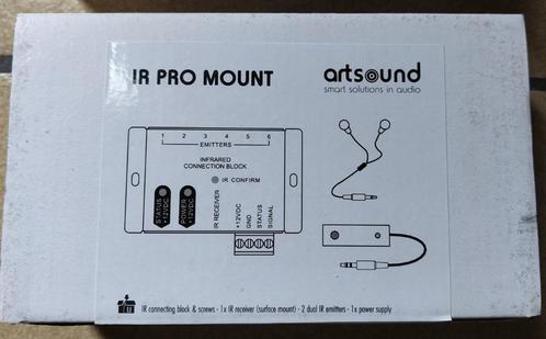 ARTSOUND IR PRO MOUNT - IR kit - nieuw, Audio, Tv en Foto, Afstandsbedieningen, Nieuw, Dvd, Mediaspeler, Receiver of Versterker