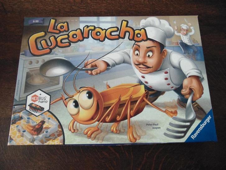 La Cucaracha Spel van Ravensburger, Hobby en Vrije tijd, Gezelschapsspellen | Bordspellen, Zo goed als nieuw, Een of twee spelers