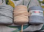 3 bollen garen zpagetti gemengd, Hobby en Vrije tijd, Breien en Haken, Ophalen of Verzenden, Nieuw, Breien of Haken, Wol of Garen
