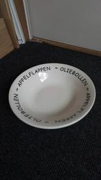 Mooi Bord voor Oliebollen en Appelflappen 7cm/27cm, Huis en Inrichting, Keuken | Servies, Nieuw, Bord(en), Ophalen