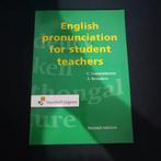 C. Gussenhoven - English pronunciation for student teachers, Boeken, C. Gussenhoven, Ophalen of Verzenden, Zo goed als nieuw, Nederlands
