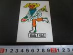 sticker strip Del Monte BANANAS schaatsen 1224 *, Verzamelen, Ophalen, Zo goed als nieuw, Bedrijf of Vereniging