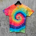 Regenboog spiral tie dye zomer t-shirt unisex maat S, Kleding | Dames, T-shirts, Overige kleuren, Nieuw, Ophalen of Verzenden