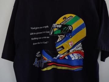 6-verschillende Senninha t-shirt Ayrton Senna shirt tshirt beschikbaar voor biedingen