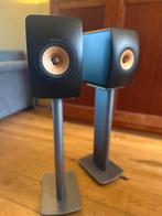 KEF LS50 Wireless II Speakers + Stands - Topstaat!, Audio, Tv en Foto, Luidsprekers, Overige merken, Ophalen of Verzenden, Zo goed als nieuw