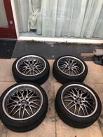 VOLTEC velgen 4x + banden, Auto-onderdelen, Banden en Velgen, Ophalen, 18 inch, Gebruikt, Banden en Velgen
