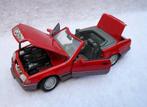 Road Tough Mercedes 500sl cabrio 1989. 1/18., Ophalen of Verzenden, Gebruikt, Auto, Overige merken