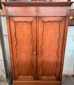 Kast antieke Hollandse Biedermeier dienstbode keuken kast, Antiek en Kunst, Antiek | Meubels | Kasten, Ophalen of Verzenden