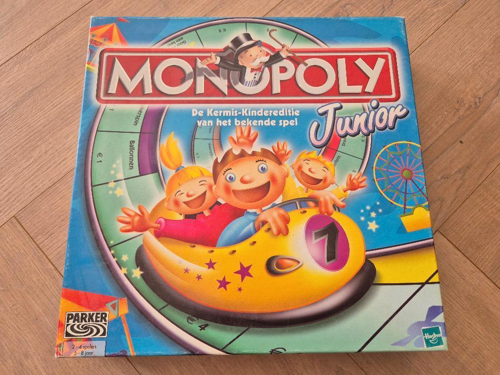 monopoly junior kermis, Ophalen of Verzenden, Gebruikt