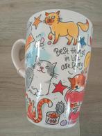 Blond Amsterdam XL Beker nieuw met poezen erop, Blond Amsterdam, Nieuw, Ophalen of Verzenden, Kop(pen) en/of Schotel(s)