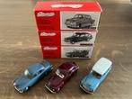 4 Volvo Miniatuur 1:43 (Amazon, Duett, PV444A & PV544 Sport), Hobby en Vrije tijd, Modelauto's | 1:43, Ophalen, Gebruikt, Auto