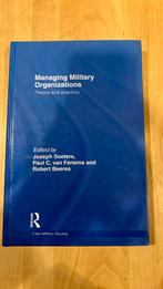 Managing military organizations, Ophalen of Verzenden, Zo goed als nieuw