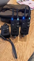 DAM U4X Beetmelders + Receiver met Snag Ears, Watersport en Boten, Hengelsport | Karpervissen, Ophalen of Verzenden, Gebruikt