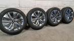 Grijze lichtmetalen velgen Peugeot 208 207 DS3 C3 195/55/16, Ophalen, Gebruikt, 16 inch, Banden en Velgen