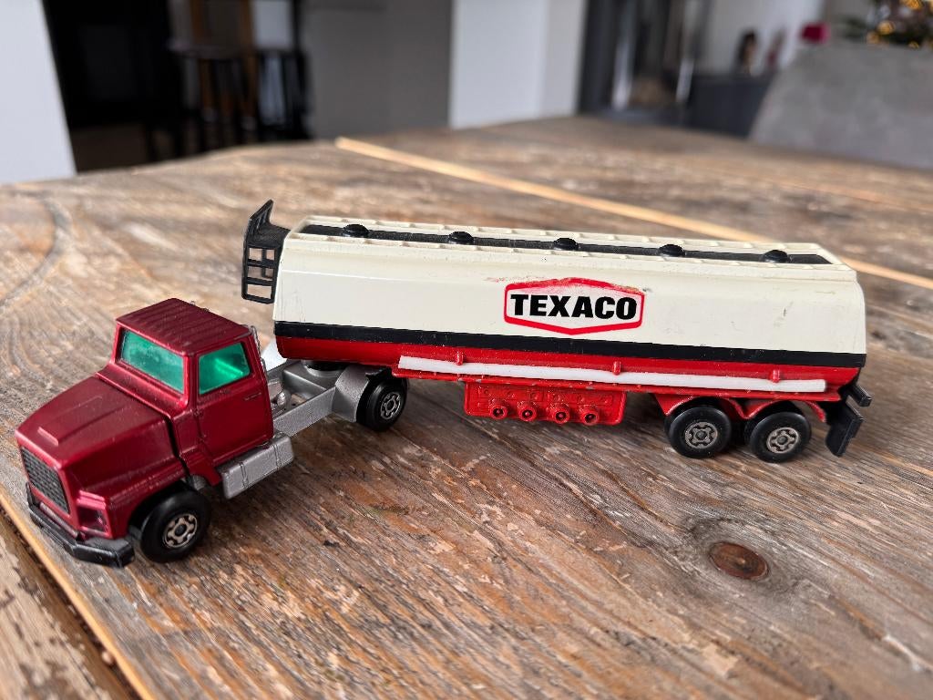 Matchbox Super Kings K-18 – Ford LTS Texaco Tanker, Ophalen of Verzenden, Gebruikt, Auto, Matchbox