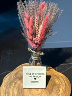 Handgemaakt tegeltje met wijze spreuk, Ophalen of Verzenden, Nieuw