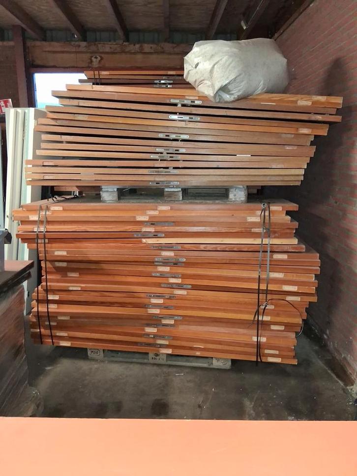 Mooie partij circulaire  binnendeuren, Doe-het-zelf en Verbouw, Deuren en Horren, Gebruikt, Binnendeur, 200 tot 215 cm, 120 cm of meer