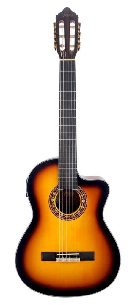 Valencia VC304CEASB Klassieke gitaar met EQ en tuner, Muziek en Instrumenten, Snaarinstrumenten | Gitaren | Akoestisch, Nieuw