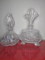 kristallen parfumflesjes, Antiek en Kunst, Antiek | Glas en Kristal, Ophalen of Verzenden