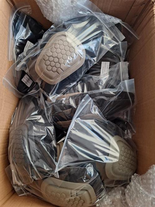 Crye Precision Airflex kneepads, Zwart, Coyote, Groen, Verzamelen, Militaria | Algemeen, Landmacht, Nederland, Ophalen of Verzenden