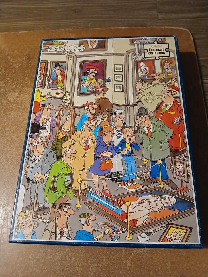 Jan van Haasteren Priceless Portraits 350 stukjes., Hobby en Vrije tijd, Denksport en Puzzels, Gebruikt, Minder dan 500 stukjes