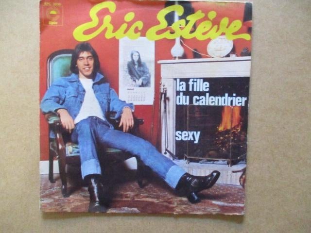 s1919 eric esteve - la fille du calendrier, Ophalen, Gebruikt, Overige genres, 7 inch